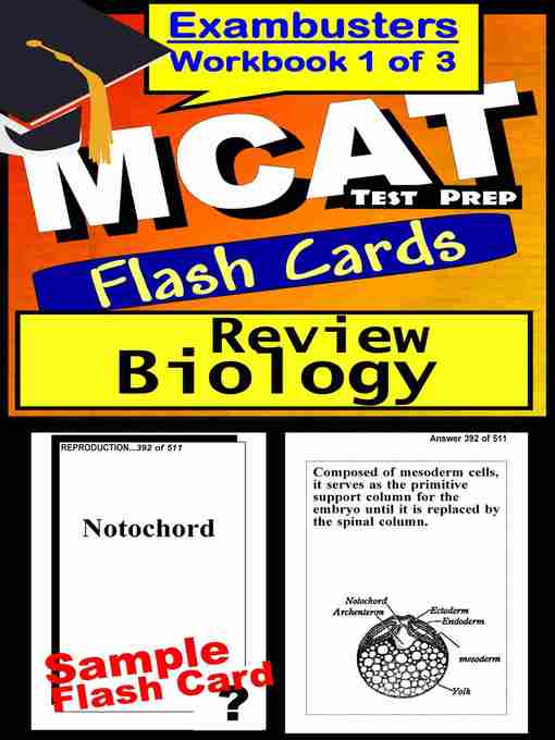 Title details for MCAT Test Biology—Exambusters Flashcards—Workbook 1 of 3 by MCAT Exambusters - Available